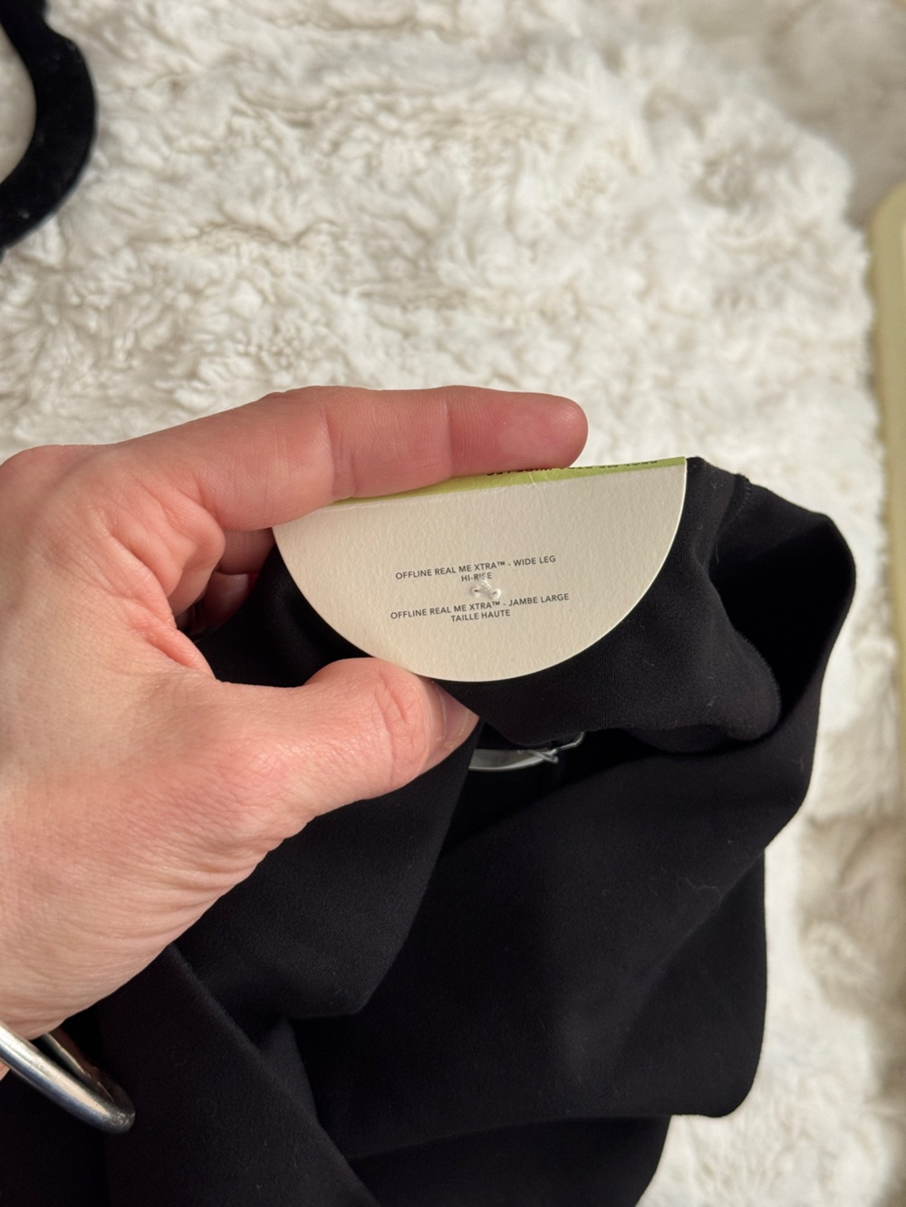 OFFLINE Aerie Real Me XTRA High Waisted wide leg leggings yoga pants Trouser - Picture 3 of 8